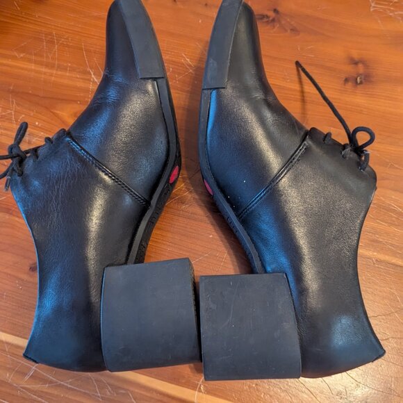 Camper chunky heeled leather oxfords, size 8.5 (see description re: sizing), EUC - Picture 3 of 4